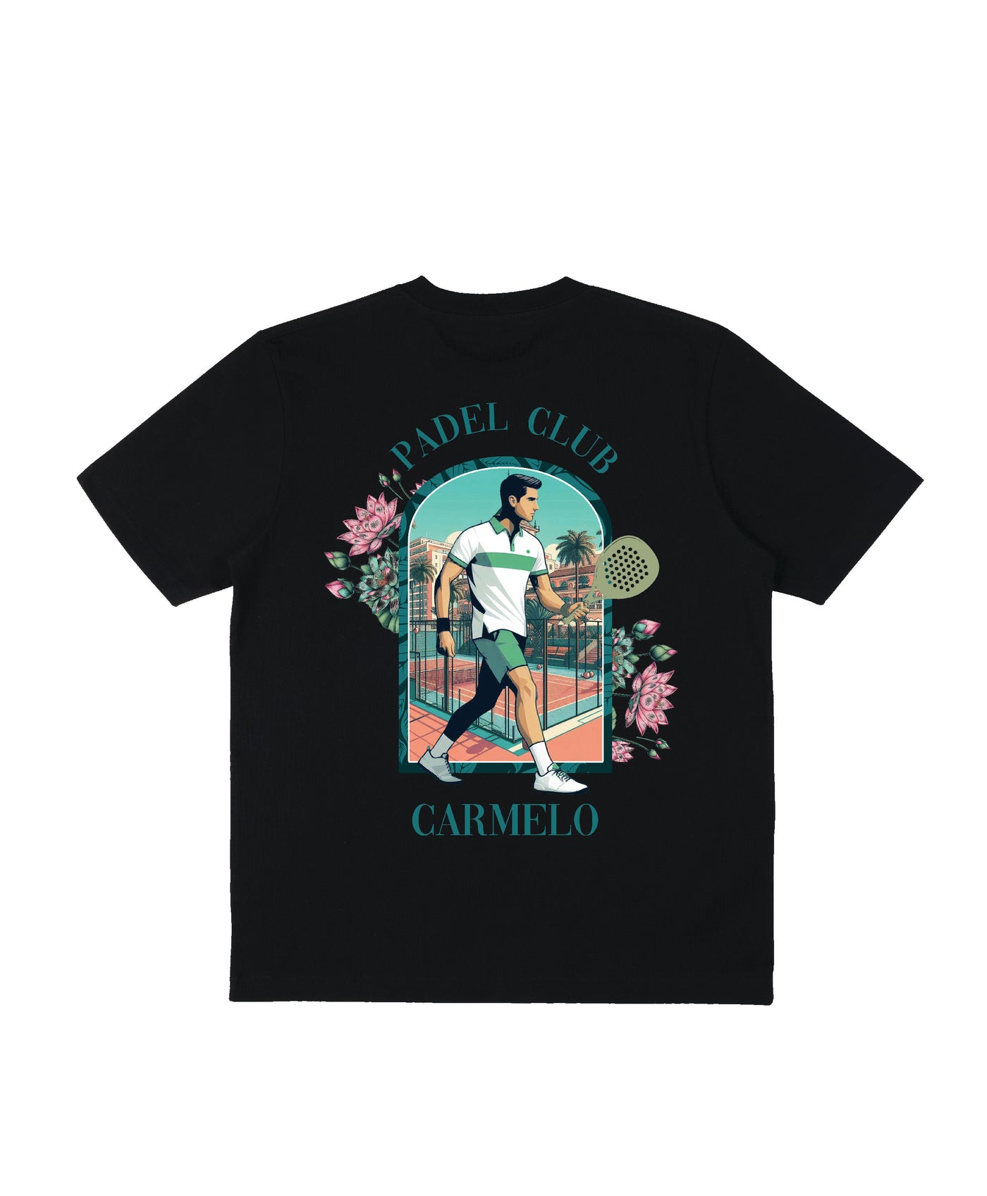 PADEL CLUB T SHIRT BLACK