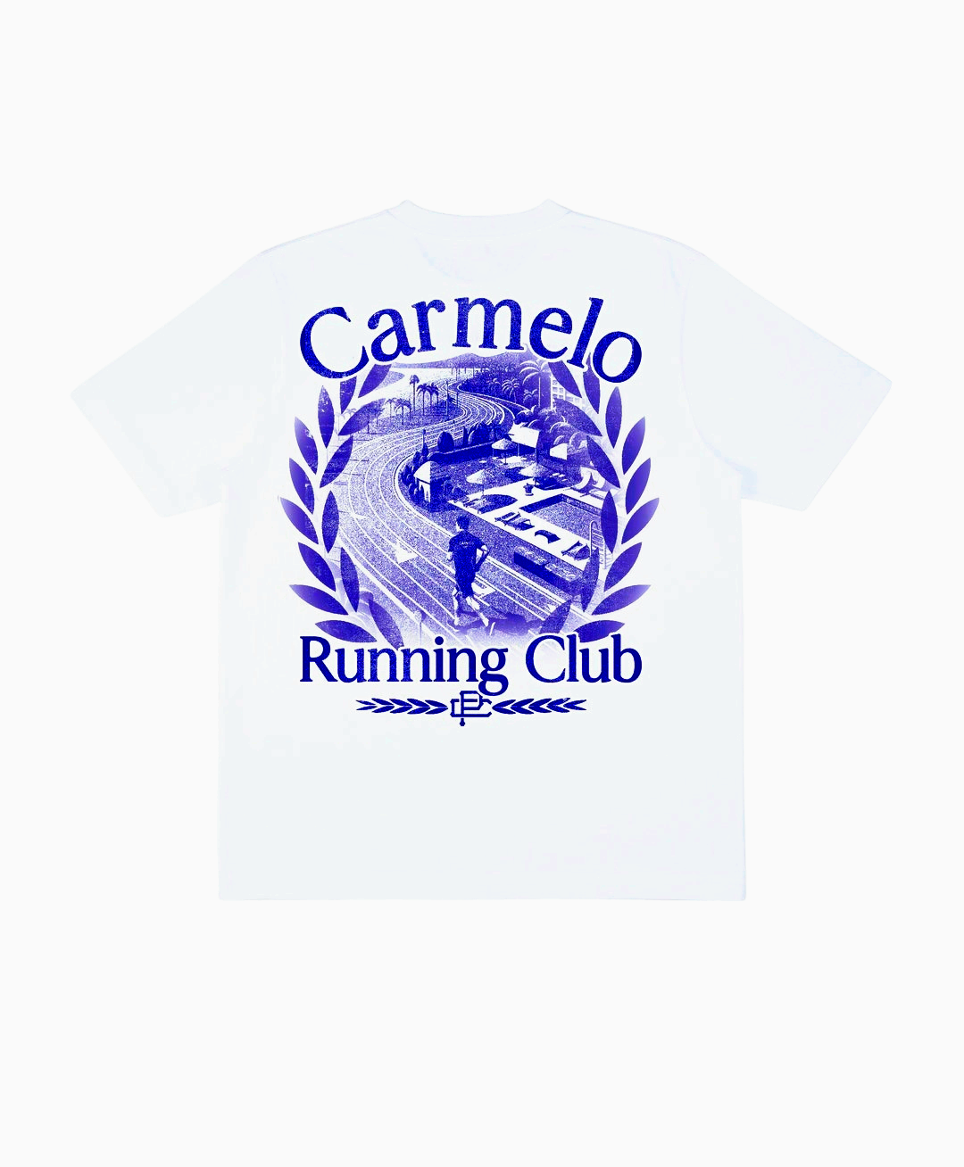 RUNNING CLUB 2.0 T SHIRT WHITE/BLUE
