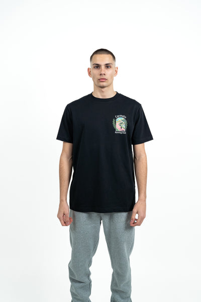RUNNING CLUB T SHIRT BLACK
