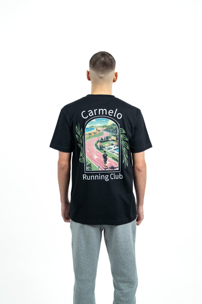 RUNNING CLUB T SHIRT BLACK
