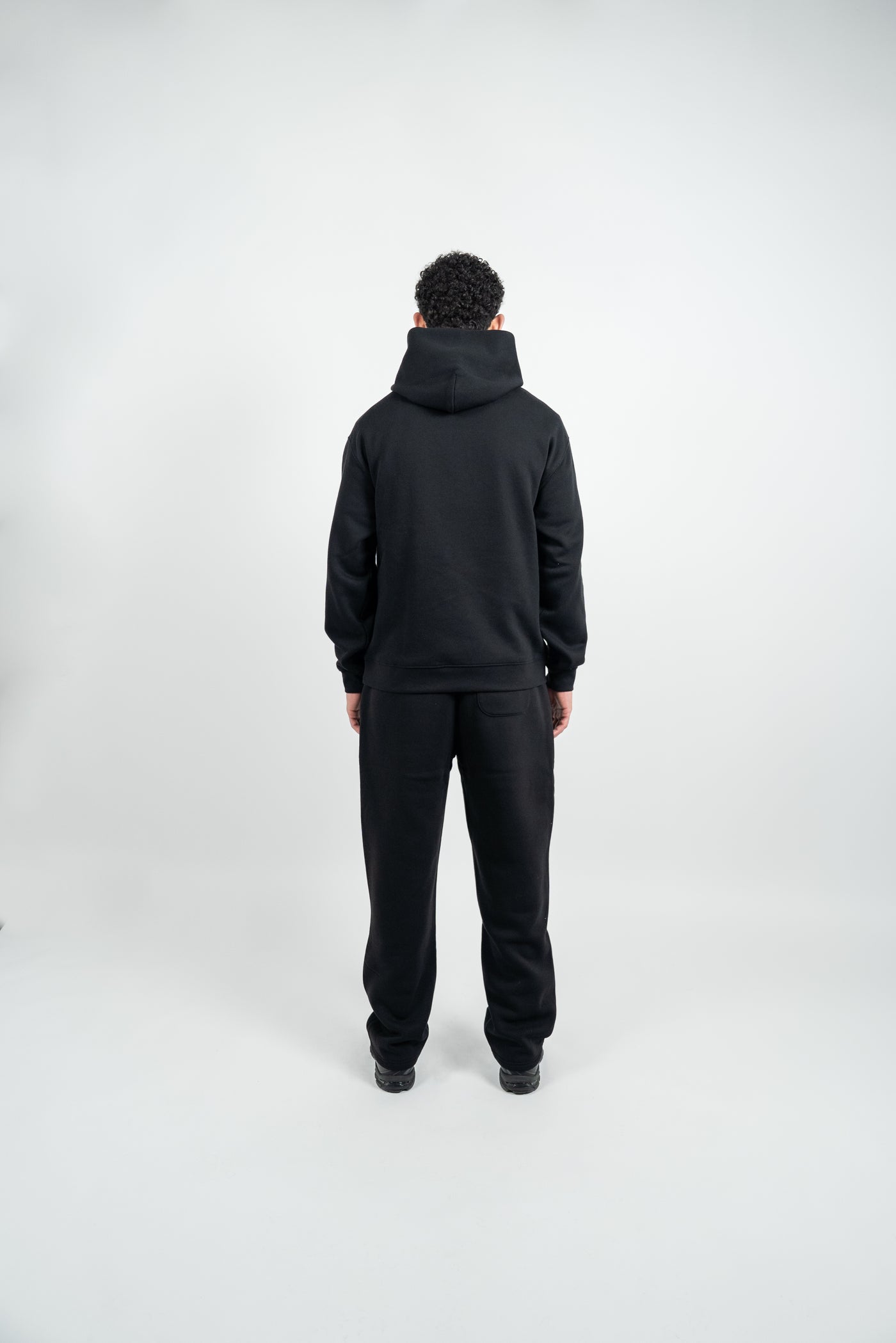PUFF PRINT LOGO TRACKSUIT BLACK