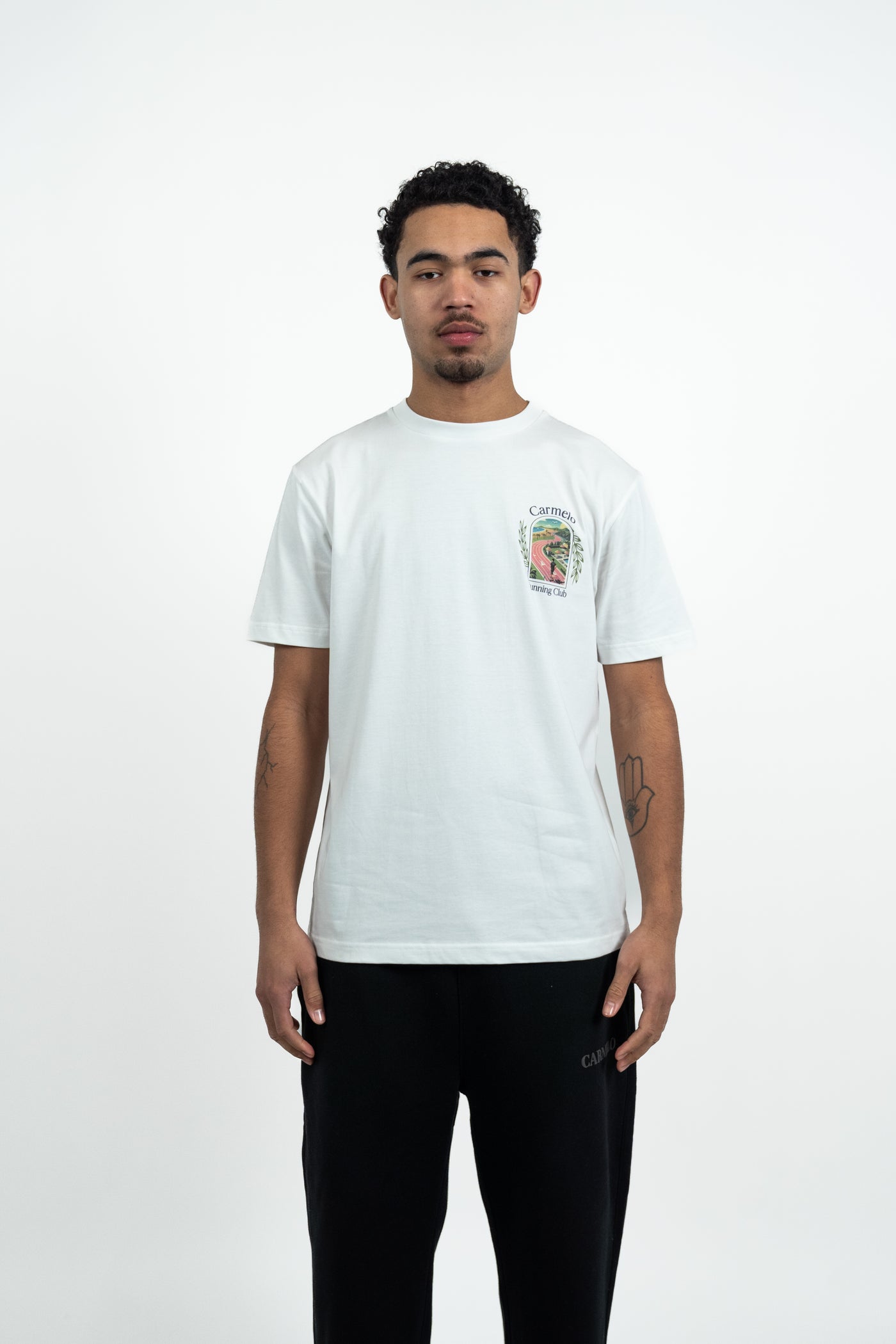 RUNNING CLUB T SHIRT WHITE