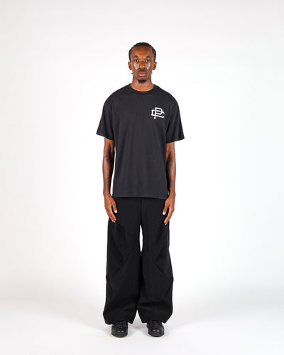CP LOGO GOLF T SHIRT BLACK