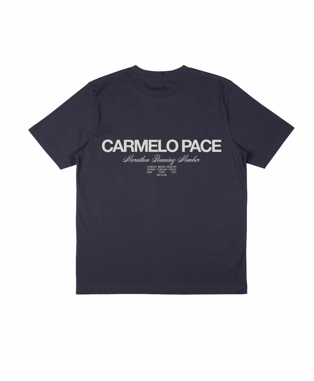 MARATHON TOUR T SHIRT NAVY