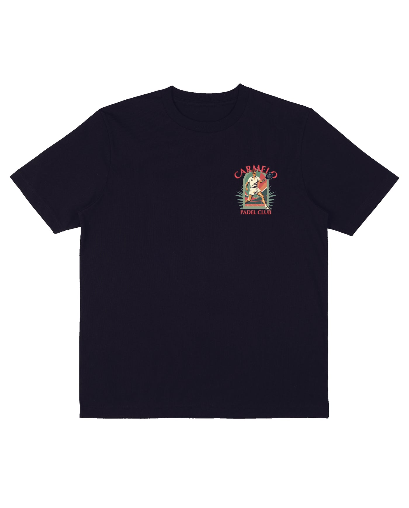PADEL CLUB CP T SHIRT BLACK/RED