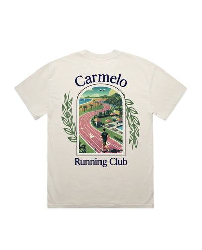 RUNNING CLUB T SHIRT BONE