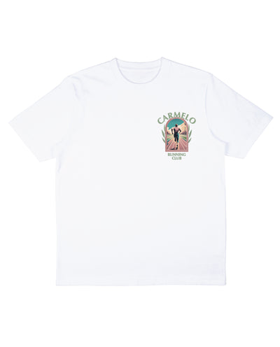 RUNNING CLUB TRACK T SHIRT WHITE